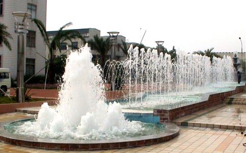 廣州跑馬地花園(程控噴泉